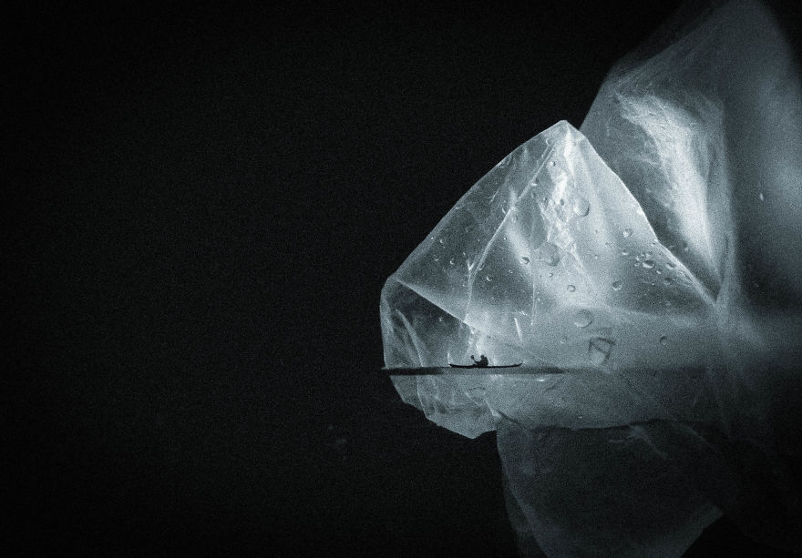 I Captured This Landscape Out Of Recycle Plastic Bags