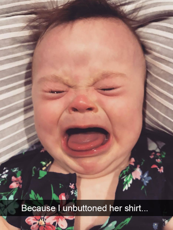 Because I Unbuttoned Her Shirt ...