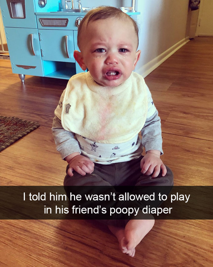 I Told Him He Wasn’t Allowed To Play In His Friend’s Poopy Diaper