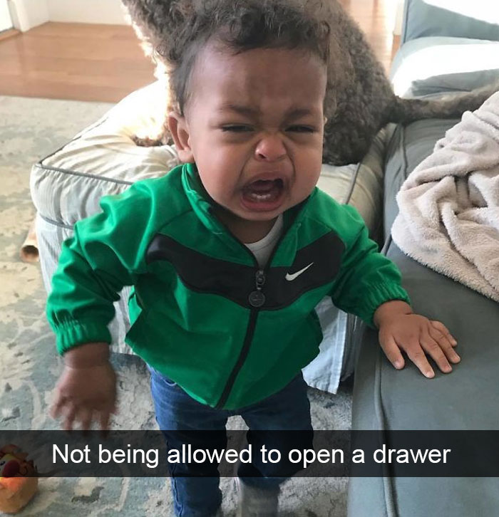 Not Being Allowed To Open A Drawer