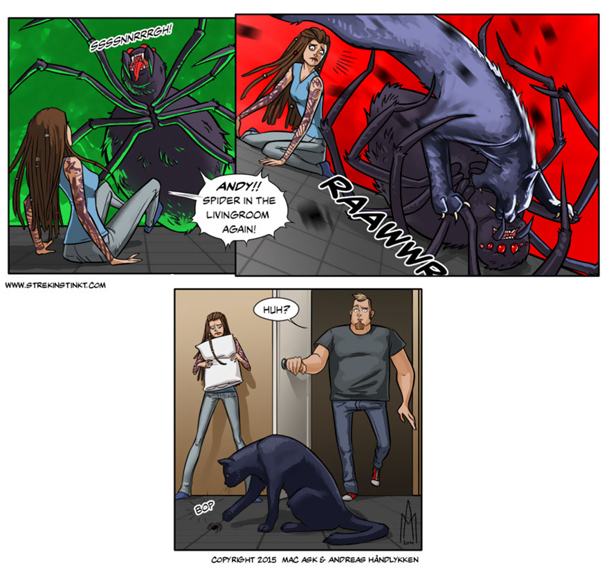 10+ Comicstrips That Illustrates Everyday Situations In Our Life, Through A Lens Of Surrealism.