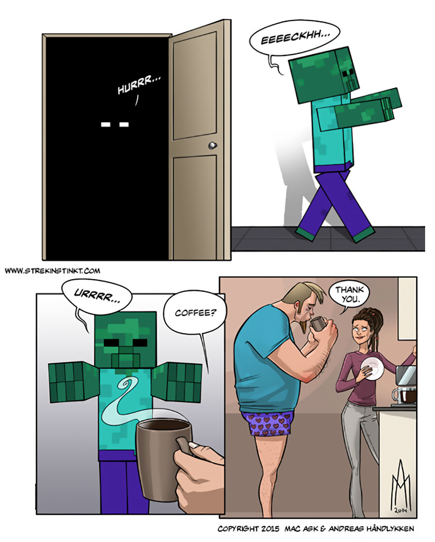 10+ Comicstrips That Illustrates Everyday Situations In Our Life, Through A Lens Of Surrealism.