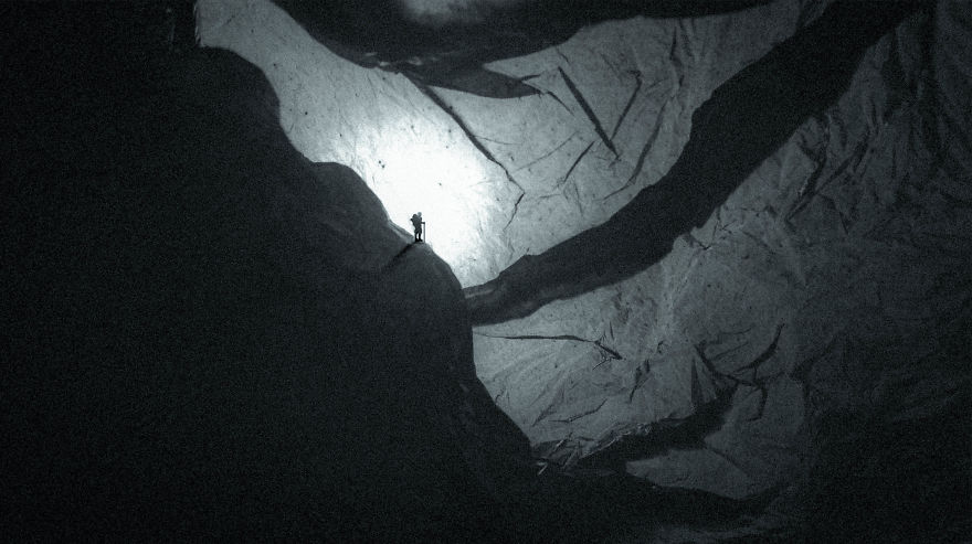 I Captured This Landscape Out Of Recycle Plastic Bags