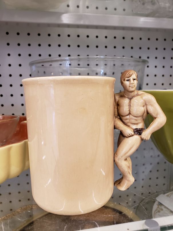 Our Eyes Met Across The Aisle Of The Thrift Store