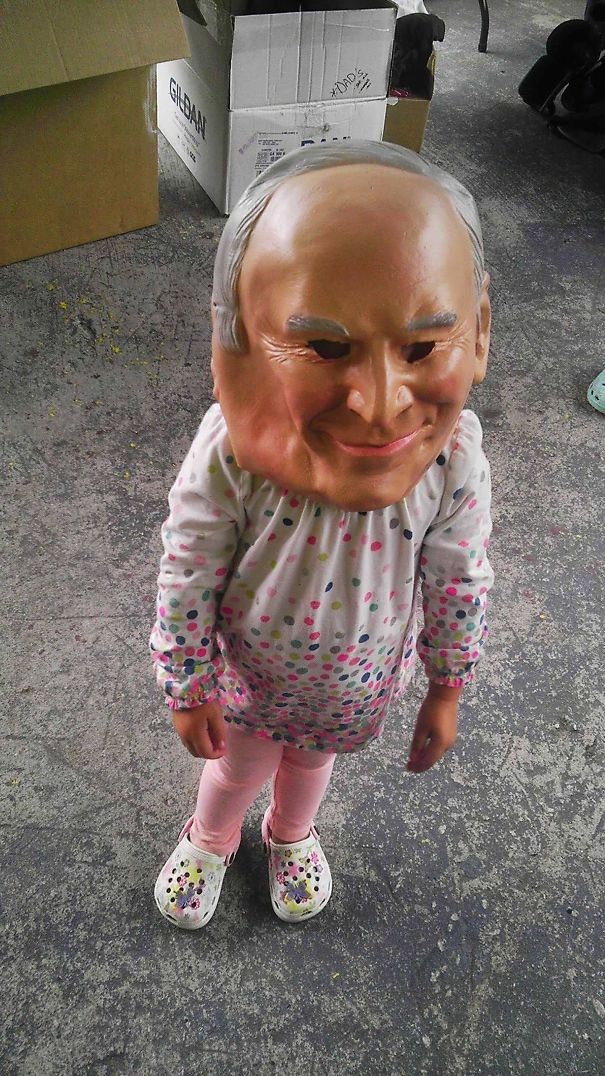 Lost Track Of My 2-Year-Old At A Garage Sale. Turned Around And Saw