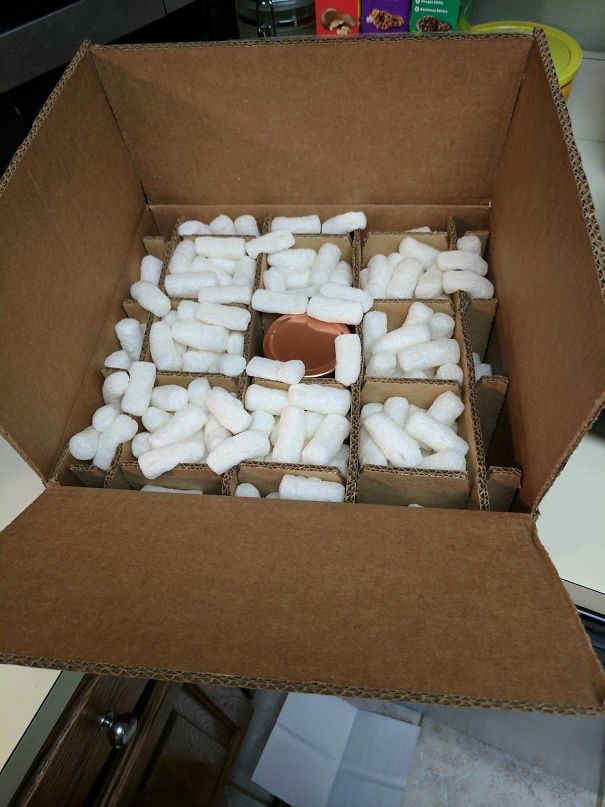 I Ordered One Jar Of Honey Mustard And The Packaging Is A Little Excessive