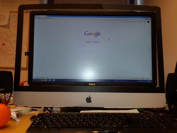 Asked My Boss For An iMac , Saw This When I Came This Morning