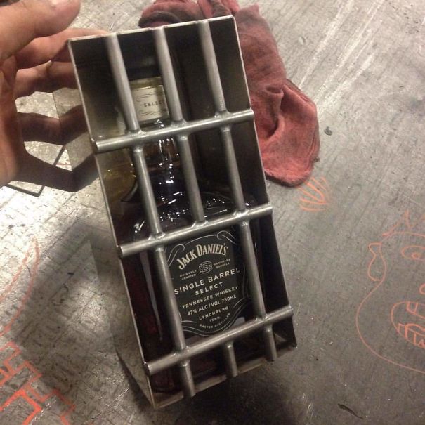 Friend Of Mine Is A Welder, Here's His Present For His Boss