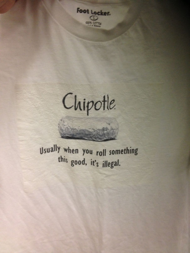 Best Thrift Store Find: Chipotle