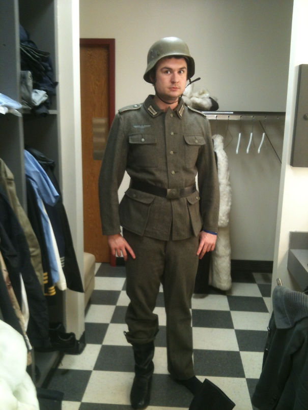 I Don't Think My Local Thrift Shop Realized They Had A Nazi Uniform