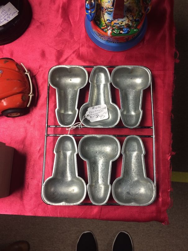 The Thrift Store Called This An "Unusual Old Chocolate Mold"