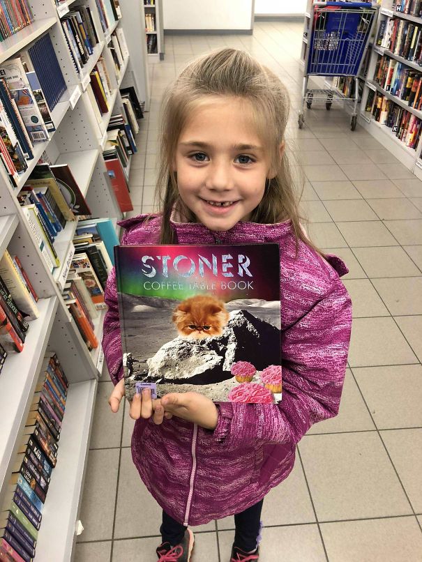 My Daughter Ran Up To Me And Told Me She Found A Cool Cat Book