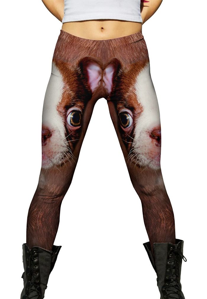 The Printed Design On These Pants