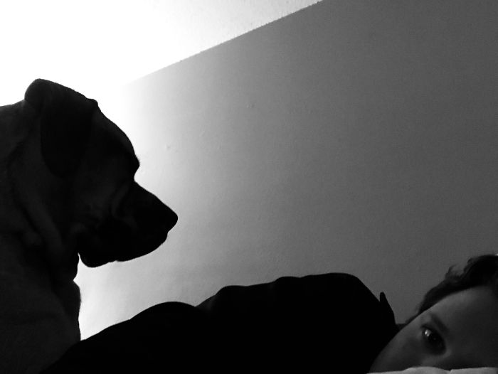 When I Was Sick In Bed For Days, My Best Friend Never Left My Side