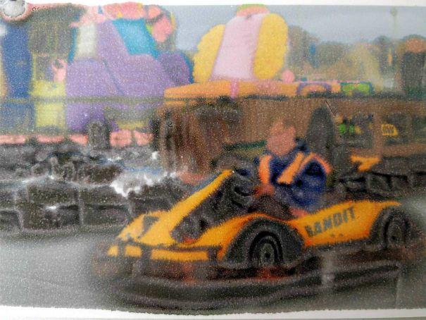 Accidentally Printed A Picture On The Wrong Side Of The Paper. Came Out Like A Painting