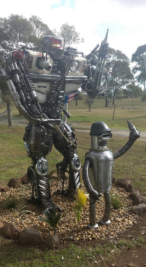 My Neighbour Built A New Mailbox