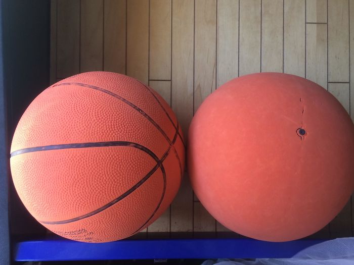 This Basketball At An Arcade