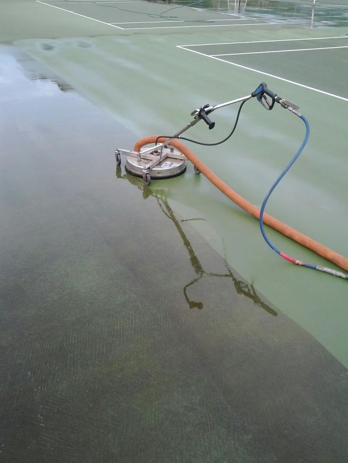 My Brother Does This For A Living. Here's One Of The Latest - Tennis Court