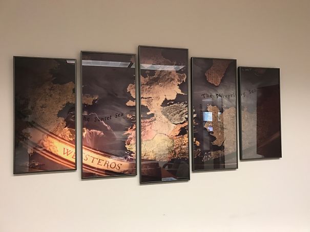 We Own A Family Business. Mom Thought She Bought A Map Of The World For The Conference Room