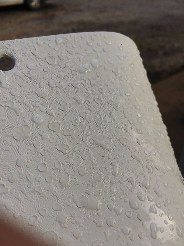 The Way The Rain Made This Paint Dry