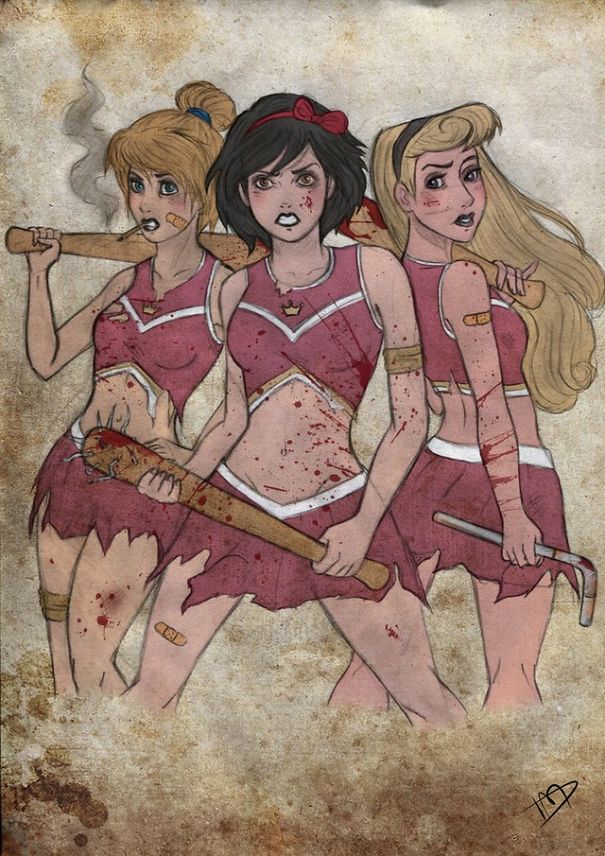 Disney Princesses As Walking Dead