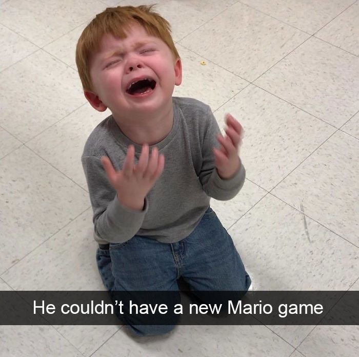 He Couldn’t Have A New Mario Game