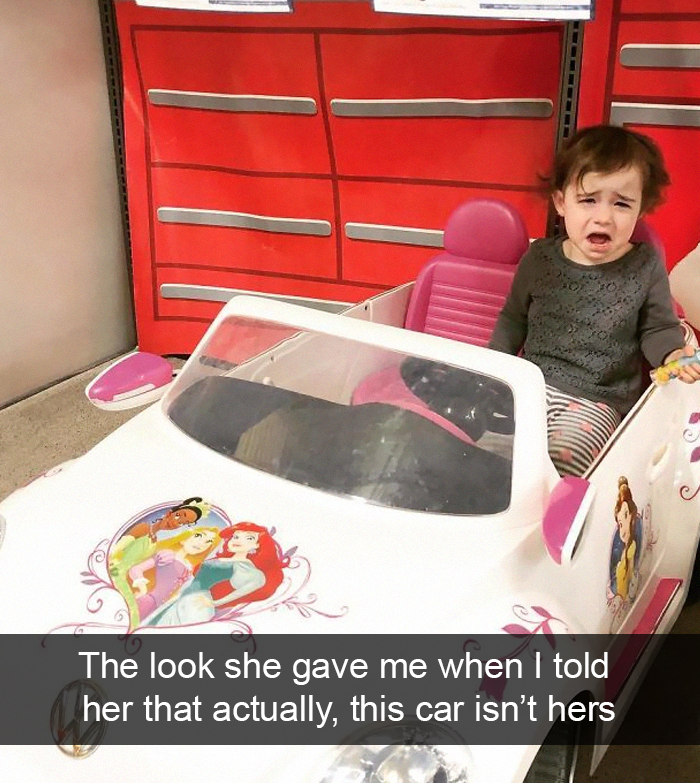 The Look She Gave Me When I Told Her That Actually, This Car Isn’t Hers