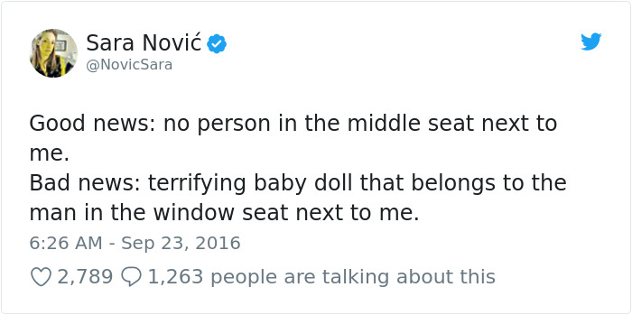 Woman Has The Worst Flight Experience Of Her Life When She Sees Her Seatmate Woman Has The Worst Flight Experience Of Her Life When She Sees Her Seatmate