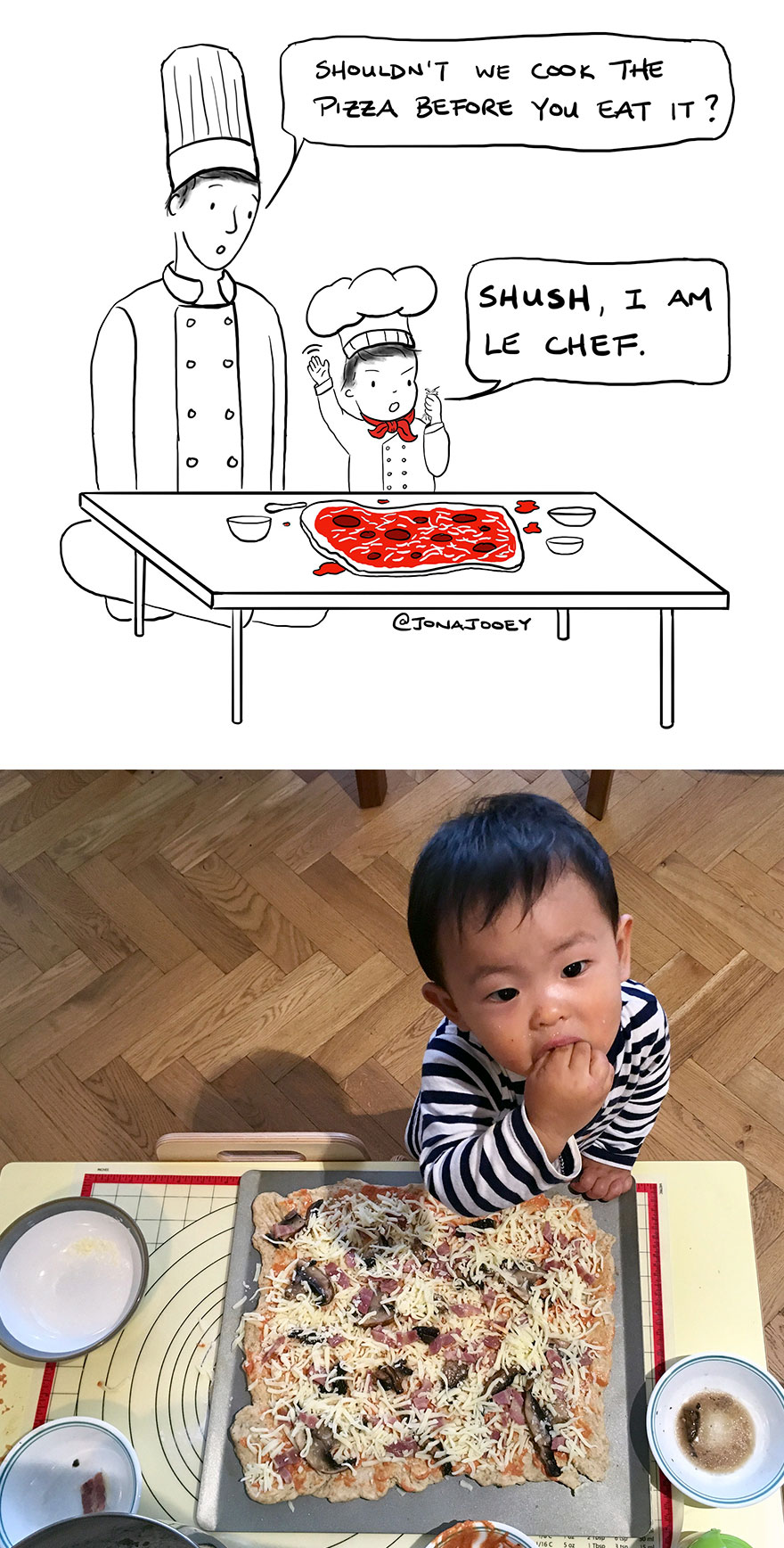 His Kitchen, His Pizza. His Way. All Day