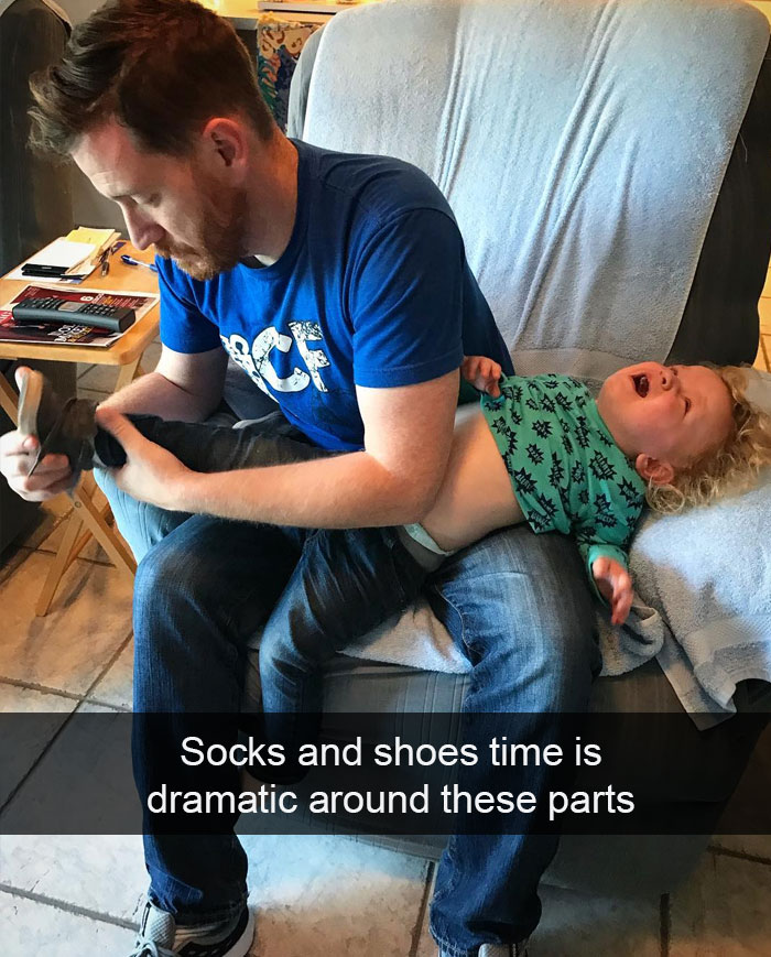 Socks And Shoes Time Is Dramatic Around These Parts