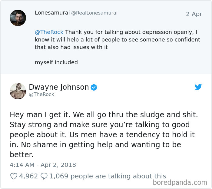 The Rock Gets It