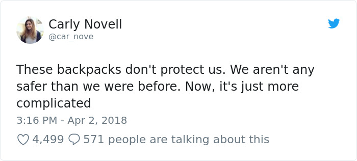 Transparent Backpacks Students Response