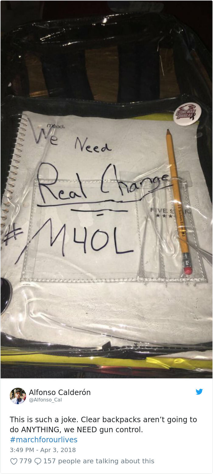 Transparent Backpacks Students Response