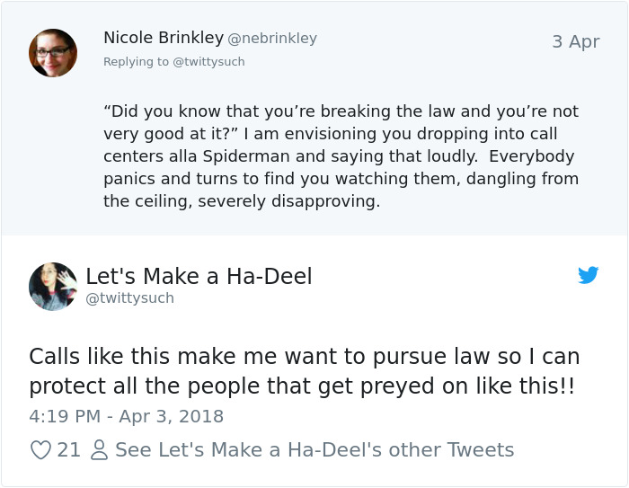 Someone Tried To Scam A Woman Who Knows Her Law, Got A Lesson Of A Lifetime Someone Tried To Scam A Woman Who Knows Her Law, Got A Lesson Of A Lifetime