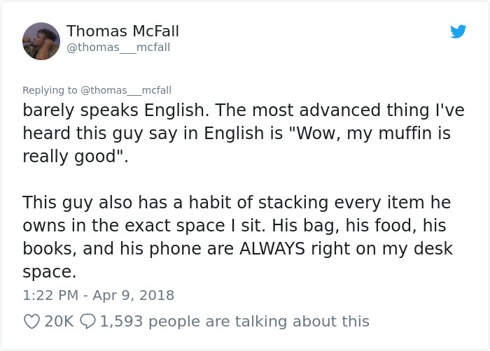 Guy Pissed Off With Immigrant Who Could Barely Speak English Left Speechless After Unexpected Incident In Class Guy Pissed Off With Immigrant Who Could Barely Speak English Left Speechless After Unexpected Incident In Class