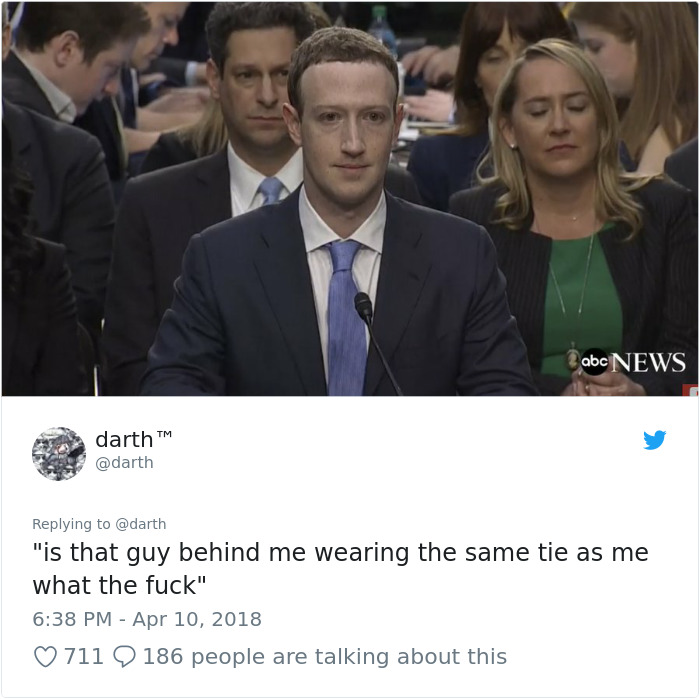 Cambridge Analytica Congress Testifying Mark Zuckerberg