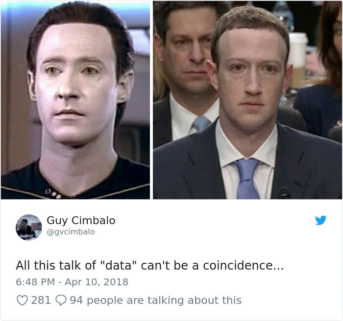 Cambridge Analytica Congress Testifying Mark Zuckerberg