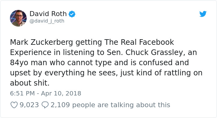 Cambridge Analytica Congress Testifying Mark Zuckerberg