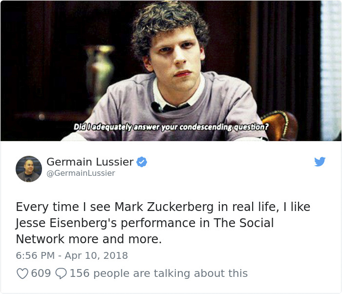 Cambridge Analytica Congress Testifying Mark Zuckerberg