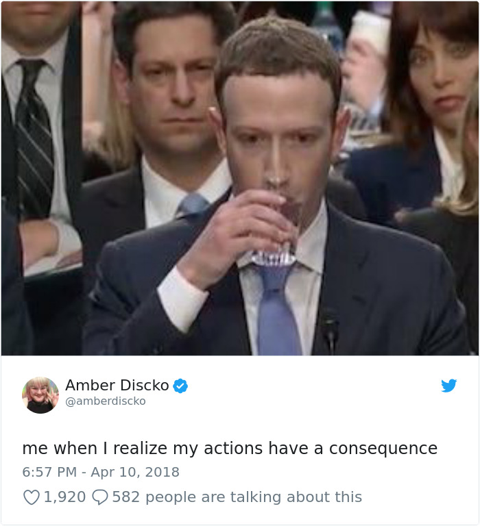 Cambridge Analytica Congress Testifying Mark Zuckerberg