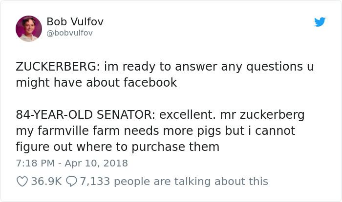 Cambridge Analytica Congress Testifying Mark Zuckerberg