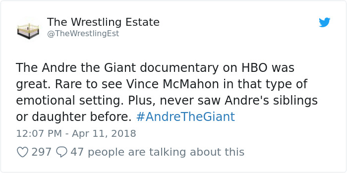 ‘Andre The Giant’ Documentary Reveals The Unseen Side Of The Legend, And It’s Heartbreaking ‘Andre The Giant’ Documentary Reveals The Unseen Side Of The Legend, And It’s Heartbreaking