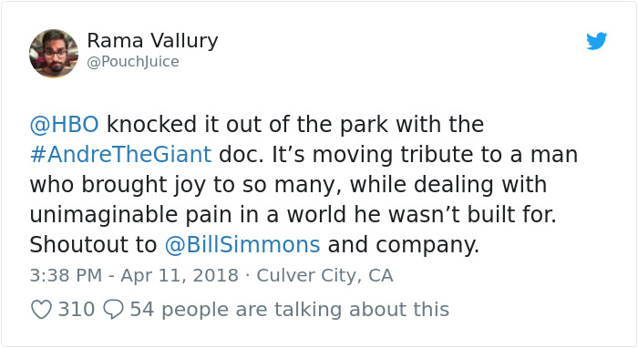 ‘Andre The Giant’ Documentary Reveals The Unseen Side Of The Legend, And It’s Heartbreaking ‘Andre The Giant’ Documentary Reveals The Unseen Side Of The Legend, And It’s Heartbreaking