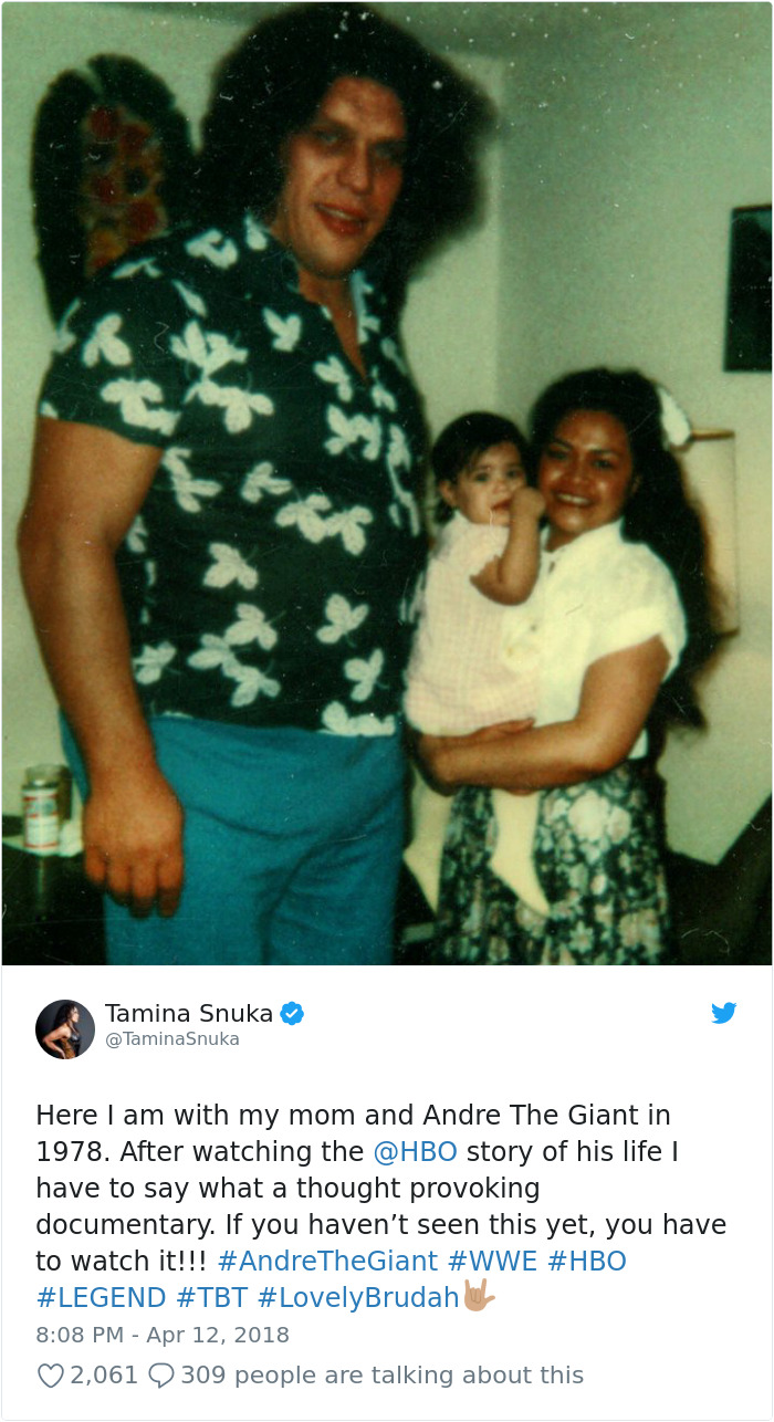 ‘Andre The Giant’ Documentary Reveals The Unseen Side Of The Legend, And It’s Heartbreaking ‘Andre The Giant’ Documentary Reveals The Unseen Side Of The Legend, And It’s Heartbreaking