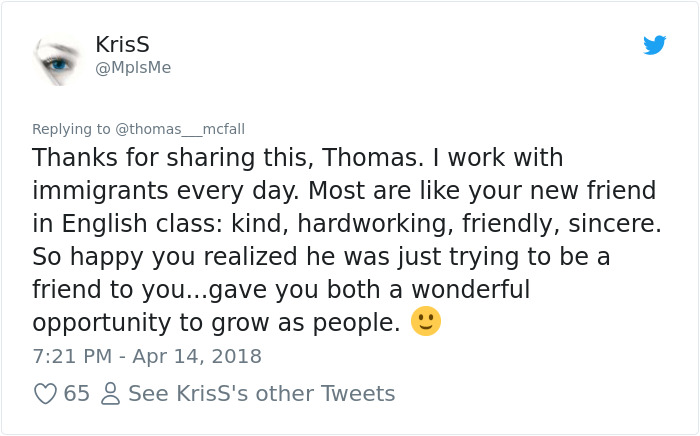 Guy Pissed Off With Immigrant Who Could Barely Speak English Left Speechless After Unexpected Incident In Class Guy Pissed Off With Immigrant Who Could Barely Speak English Left Speechless After Unexpected Incident In Class