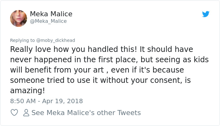 After Ice Cream Company Stole This Artist's Work, He Came Up With An Idea They Didn't Expect After Ice Cream Company Stole This Artist's Work, He Came Up With An Idea They Didn't Expect