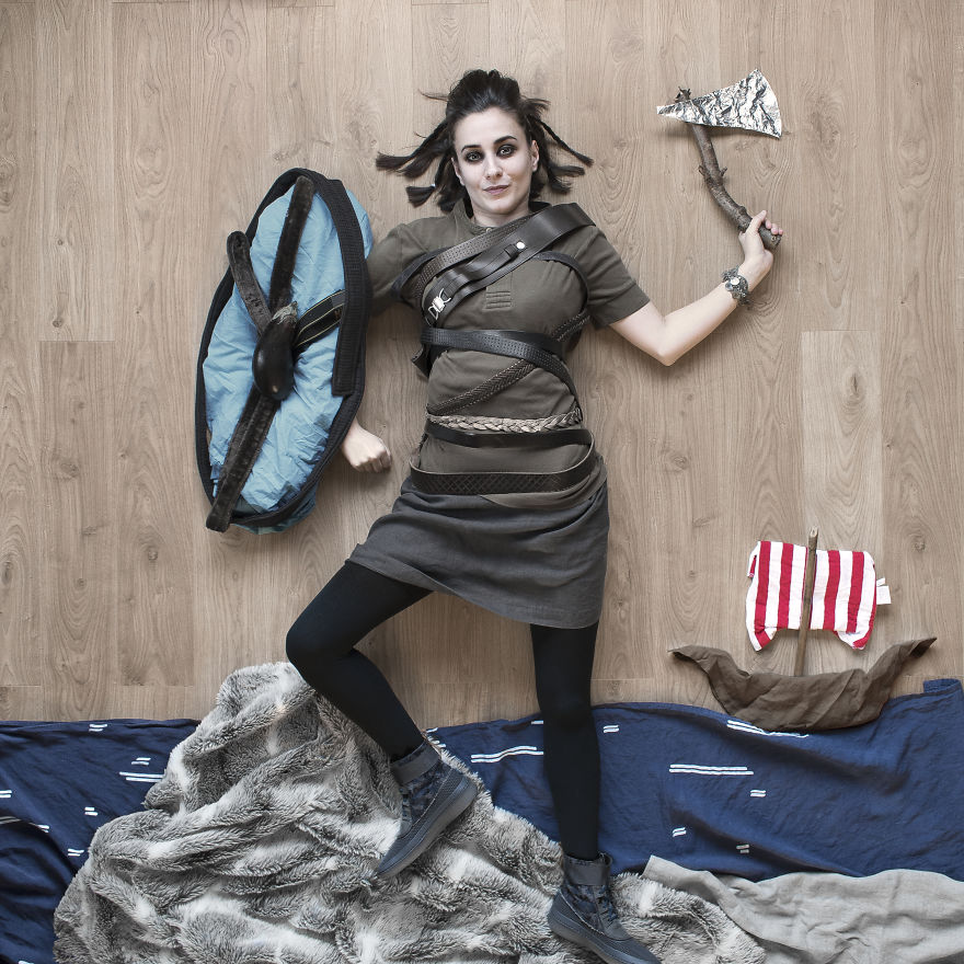 Mother Creates Fun Scenes With Everyday Items