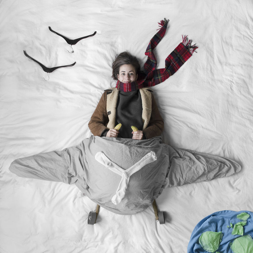 Mother Creates Fun Scenes With Everyday Items