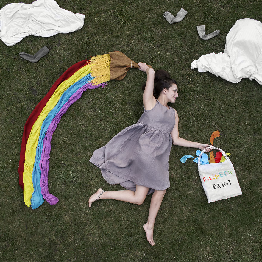 Mother Creates Fun Scenes With Everyday Items