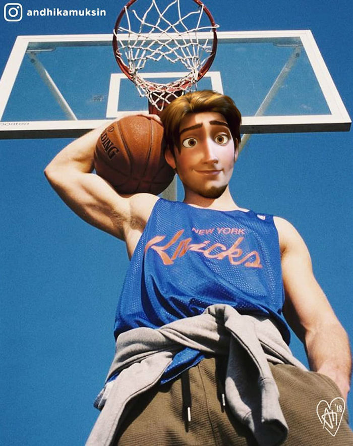 Artist Photoshops Disney Princesses Into Celebrity Photos